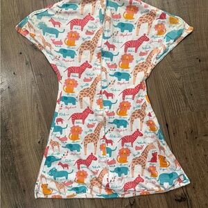 Colorful Animal Print Kids Pajamas Sleep Sack